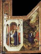 Annunciation and Visitation BROEDERLAM, Melchior